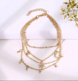 Star Moon Anklet